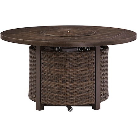 Round Fire Pit Table